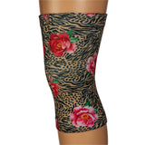 Celeste Stein Womens Light/Moderate Knee Support-Tiger Rose