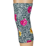 Celeste Stein Womens Light/Moderate Knee Support-Zebra Rose