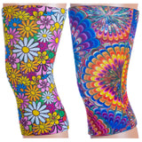 Celeste Stein Knee Support Set-Queen-Austin Powers & Colorful Daisies