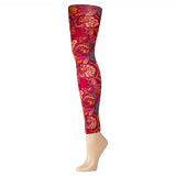 Celeste Stein Womens Leggings-Bright Vintage Floral
