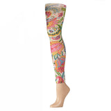 Celeste Stein Womens Leggings-Tropical Calypso