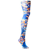 Celeste Stein Womens Tights-Blue Wild Link