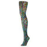 Celeste Stein Womens Tights-Bright Versache