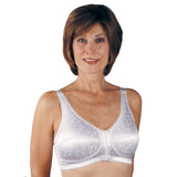 Classique 732 Post Mastectomy Fashion Bra-White-34A