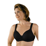 Classique 758 Post Mastectomy Fashion Bra-Black-34B