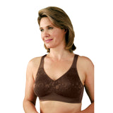 Classique 769E Post Mastectomy Fashion Bra-Chocolate-34A