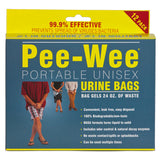 Pee-Wee by Cleanwaste Unisex Urine Bags-12 Pack (D455PW12)