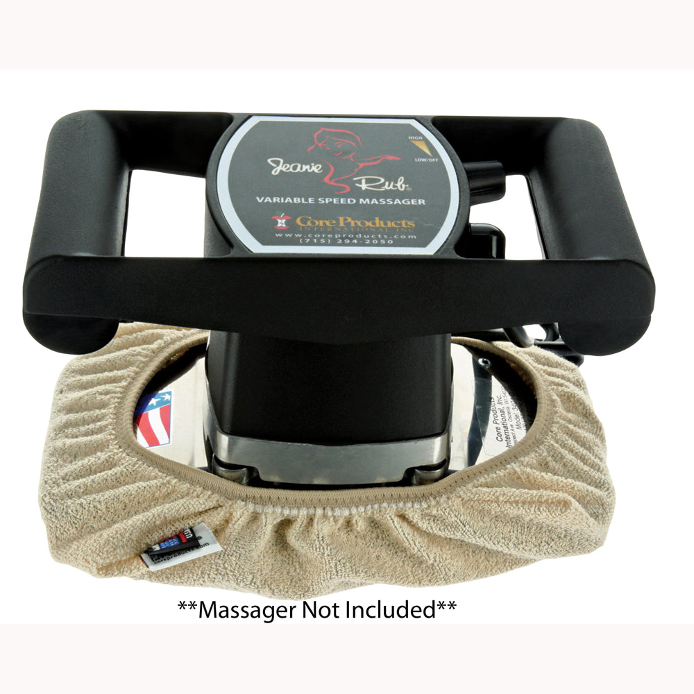 Core 893 Terry Jeanie Covers-3 pack for Jeanie Rub Massagers