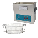 Crest P500H-45 Ultrasonic Cleaner-Heat & Timer-Mesh Basket