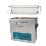 Crest P500H-45 Ultrasonic Cleaner-Heat & Timer-Perforated Basket