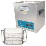 Crest P1100D-132 Ultrasonic Cleaner w/ Power Control-Mesh Basket