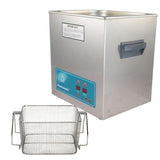 Crest P1100H-45 Ultrasonic Cleaner-Heat & Timer-Mesh Basket