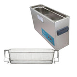 Crest P1200H-45 Ultrasonic Cleaner-Heat & Timer-Mesh Basket