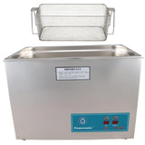 Crest P2600H-45 Ultrasonic Cleaner-Heat & Timer-Mesh Basket