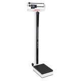 Detecto 438 Eye Level Physician Beam Scale W/ Height Rod & Wheels