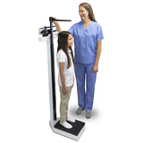 Detecto 439 Eye Level Physician Mechanical Beam Scale W/ Height Rod