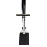 Detecto 448 Physician Balance Beam Scale-Height Rod-Wheels-Hand Post