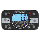 Detecto APEX 600 lb/300 kg Portable Athletic Remote Indicator Scale & AC Adapter