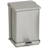 Detecto C-24 (C24) Stainless Steel Step-On Waste Can Receptacles