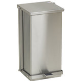 Detecto C-32 (C32) Stainless Steel Step-On Waste Can Receptacles