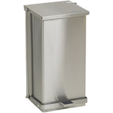 Detecto C-48 (C48) Stainless Steel Step-On Waste Can Receptacles