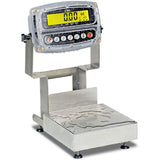 Detecto CA12-120W-190 Splashproof SS Bench Scale w/ 190 Indicator