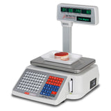 Detecto DL1060P Deli Scale with Integral Printer w/ Tower Pole Display