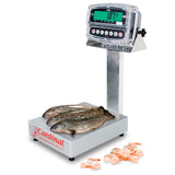 Detecto EB-30-190 30 lb/15 kg Bench Scale w/ 190 indicator