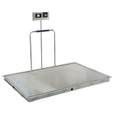 Detecto Solace In-Floor Dialysis Scale-72"x48" Platform w/ Handrail