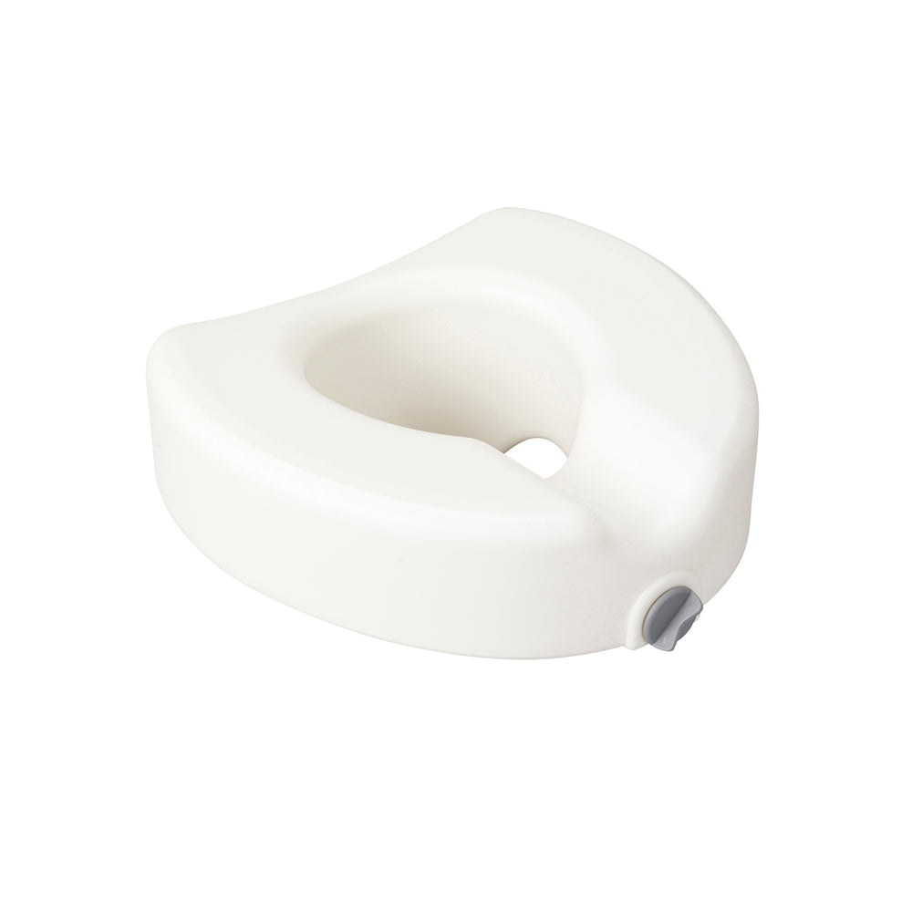 Drive 12014 Premium Plastic Raised Toilet Seat w/ Lock-Elongated ...