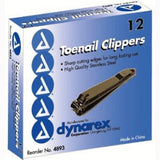 Dynarex 4893 Toenail Clipper with File-144/Case