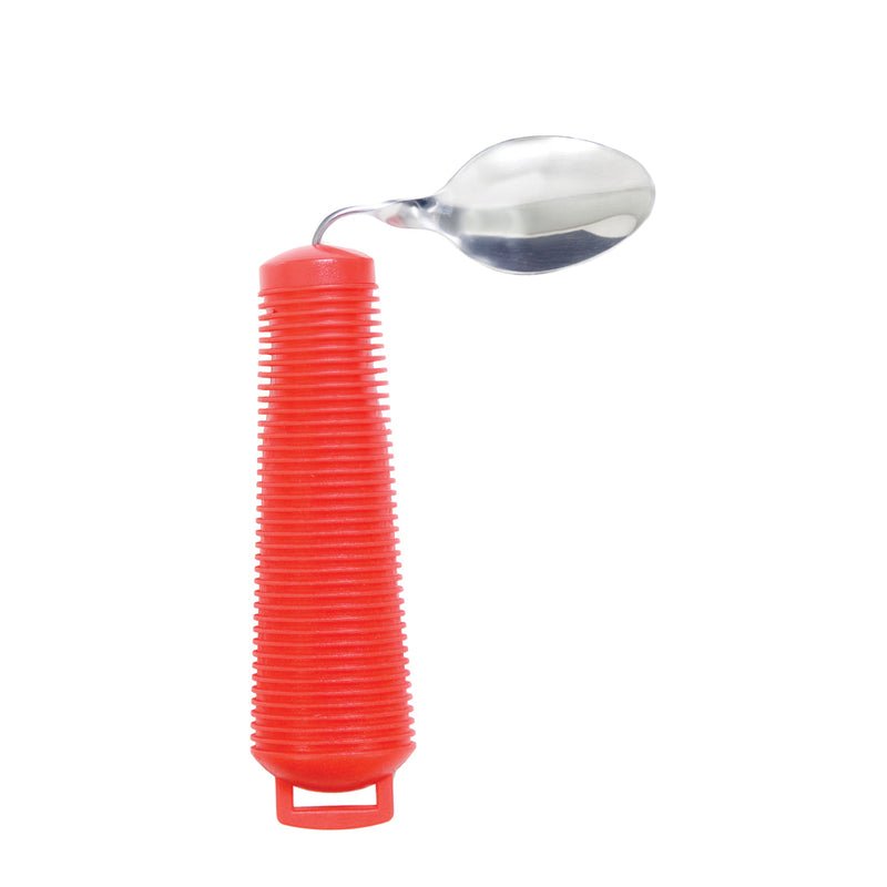 Essential Medical L5041 Power of Red Bendable Spoon with Large Handle