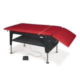 Hausmann 4702 Electric Hi-Lo Changing/Treatment Table-Deep Wine