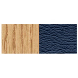 Hausmann 4835 All-Purpose Treatment Table-Natural Oak-Navy