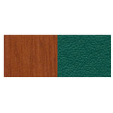 Hausmann 4835 All-Purpose Treatment Table-Wild Cherry-Grotto Green