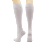 Mobius Wellness 18 mmHg Knee High Anti-Embolism Hosiery-White-Medium