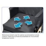 Posture-Mate WC Seat & Back Cushioning System for Standard Wheelchairs-16" Width