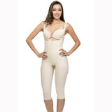 Isavela BE11 Closed Buttocks Enhancer/Post Natal Body Suit-Med-Beige