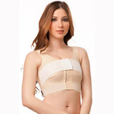 Isavela BR03 Support Bra w/ 2" Elastic Band & Stabilizer Band-2XL-BGE