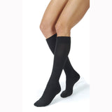 Jobst 110054 Activewear Closed Toe Knee High Socks-30-40 mmHg-White-XL