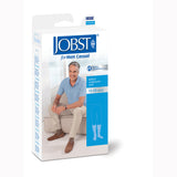 Jobst 113103 For Men Casual Knee High CT Socks-15-20 mmHg-Black-XL