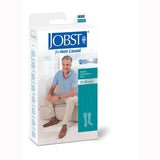 Jobst 113116 For Men Casual Knee High CT Socks-20-30 mmHg-Black-Small