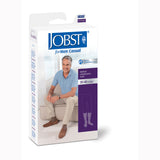 Jobst 113132 For Men Casual Knee High CT Socks-30-40 mmHg-Black-Small