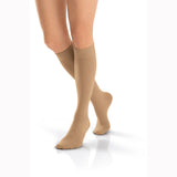 Jobst 115132 Opaque Knee High Closed Toe Socks-20-30 mmHg-Black-Small