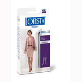 Jobst 115168 Opaque Knee High Closed Toe Socks-30-40 mmHg-Black-Small