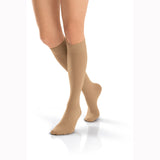 Jobst 115168 Opaque Knee High Closed Toe Socks-30-40 mmHg-Black-Small