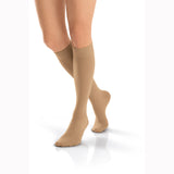 Jobst 115203 Opaque Knee High Closed Toe Socks-15-20 mmHg-Black-XL