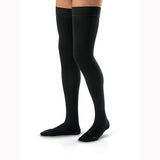 Jobst 115518 For Men Thigh High CT Stockings-15-20 mmHg-Black-Large