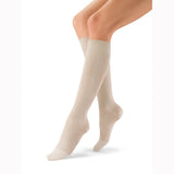 Jobst 120205 Sosoft Closed Toe Knee Brocade-15-20 mmHg-Black-Small