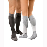 Jobst 7528900 Knee High CT Sport Socks-15-20 mmHg-White/Gray-Small